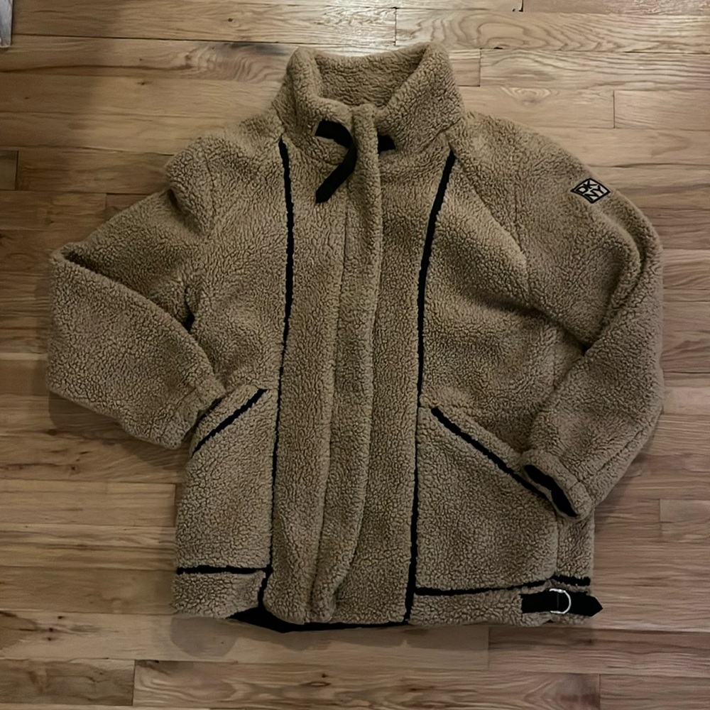 DKNY teddy bear coat